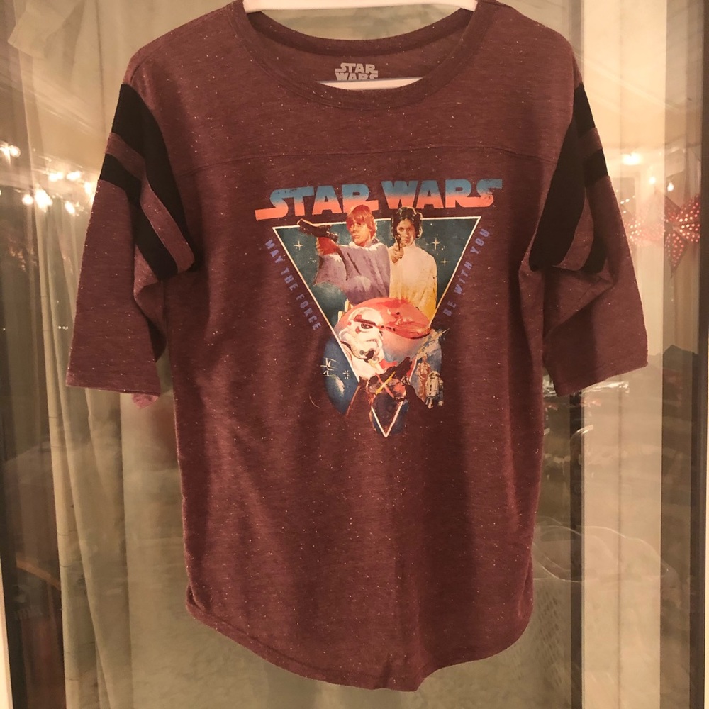 Star Wars baseball t-shirt